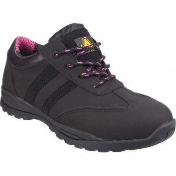 Amblers Safety FS706 Sophie Lace Up Safety Trainer Black Size 6