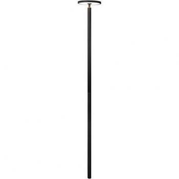 Lámpara de exterior LED Akito, aluminio, gris grafito, 220 cm