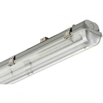 Philips Luminaria de Vaho WT050C para 2 Tubos LED T8 L1500 IP65