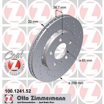 Carpintero 100.1241.52 freno frenos de disco, de freno