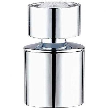 Waternymph grifo hembra (M22 x 1) Aireador y regulador antisalpicaduras para grifos de cocina o baño con 5 adaptador - cromo pulido M22