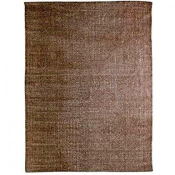 Alfombra Dunes Efecto Dañado en Algodón 160 x 230 cm Rosa Nude