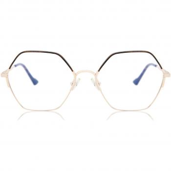 Sunday Somewhere YANNI DARK TORT OPTICAL Men's Eyeglasses Tortoiseshell Size 56 - Frame Only - Blue Light Block Available