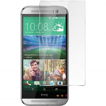 Copter CO7311 - Protector de pantalla de cristal a prueba de arañazos multicapa fortalecido químicamente para HTC One M8, claro