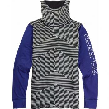 Burton Midweight - Camiseta Interior térmica de Cuello Largo para Hombre Spunot/Royal L