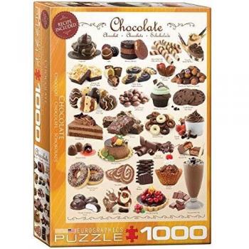 Eurographics 1000-Piece Chocolate Puzzle - Sweet Line Edition