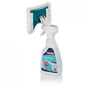 Leifheit 51165 Window Cleaner with Micro Duo Pad and 500 ml Glass Cleaner