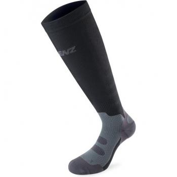 Lenz Compression 1.0 Long Socks for Men - Black XL
