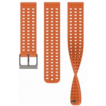 Correa de silicona Athletic 2 Canyon Orange, tipo: correa para reloj, características: color naranja, compatible con Suunto 22, tamaño S+M