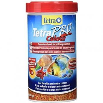 Tetra Pro Colour Fish Food for All Tropical Fish and Extra Colour, 500ml