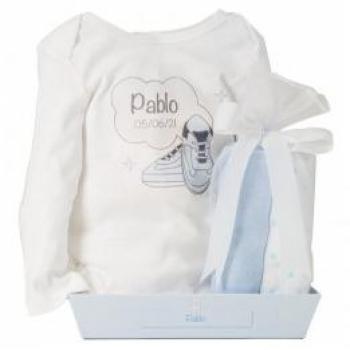 Canastilla personalizada Bebé de París