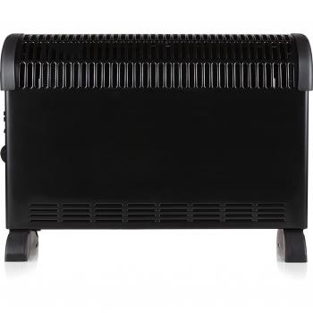Calefactor Eléctrico Convector Turbo Domo DO7350CH 2000 W Negro