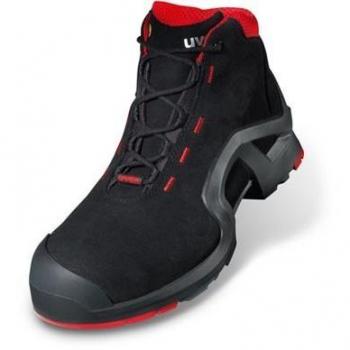 Bota de Seguridad Uvex 1 X-tended Support S3 SRC Negro, color negro y rojo, talla 43