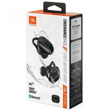 Auriculares In-Ear JBL Endurance Race Bluetooth TWS Impermeables con ANC - Negro