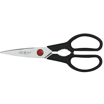 Zwilling 41370-001-0 Multi-Purpose Scissors, Universal Scissors, Length: 21 cm, Stainless Special Steel/Plastic, Twin L, Black