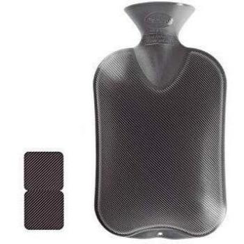 Fashy - Funda polar para botella de agua caliente gris de 2 litros - 1ST