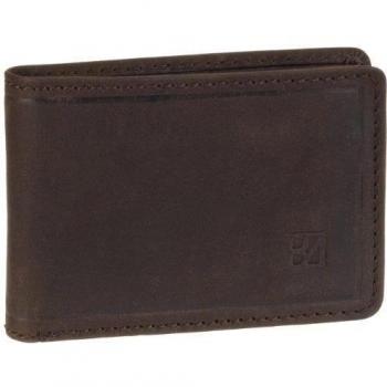 Bodenschatz Monza 8-158 MA 05 - Monedero de cuero unisex, color marrón, talla 11x7x2 cm