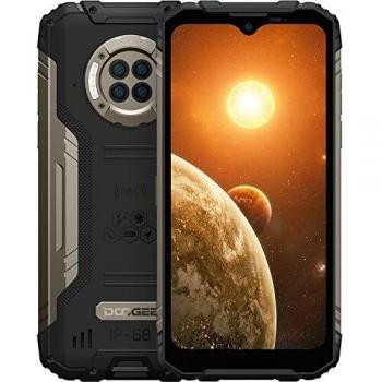 DOOGEE S96 Pro 8GB RAM + 128GB ROM Movil, 6350mAh Smartphone 4G, Cámara Cuádruple 48MP, Visión Nocturna + Frontal 16MP, Android 10, 6.22 HD+, NFC, GPS, IP68 IP69K Móvil Resistente al Agua, Negro
