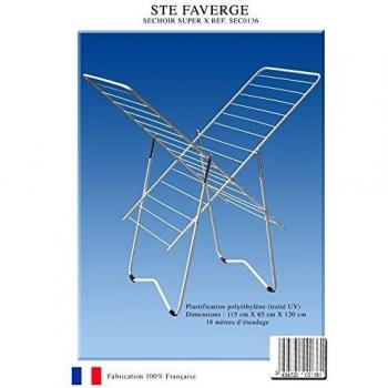 Secador de Ropa Faverge Super X - 18m Blanco