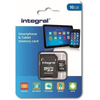 Integral Ultima Pro 128GB MicroSDXC UHS-I Class 10 Memory Card (90MB/s) with Adapter