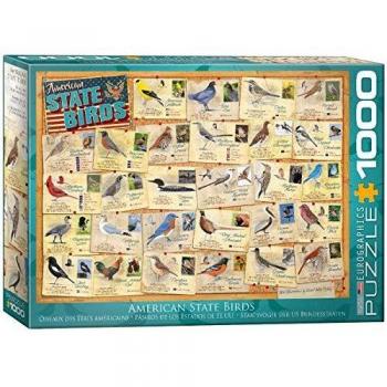 Eurographics 1000-Piece American State Birds Puzzle