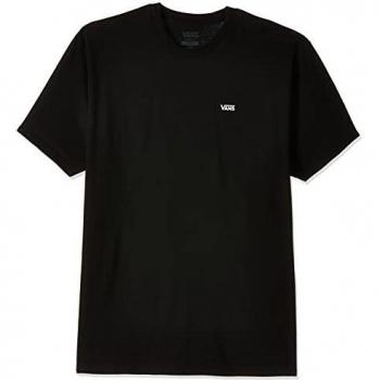Vans Left Chest Logo T-Shirt - Black/White - XL - Short Sleeve - 100% Cotton