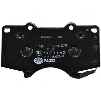 Juego de pastillas de freno HELLA 8DB 355 010-491 para Mitsubishi Pajero y Toyota Hilux