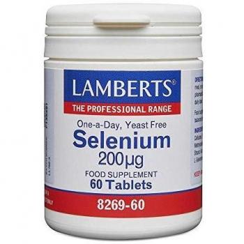 Lamberts Selenium 200mcg 60 tablets