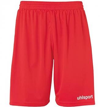 Pantalones Cortos Deportivos Uhlsport Performance Rojo/Blanco XL - 100% Poliéster Reciclado