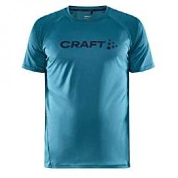 Camiseta de Manga Corta Craft Core Essence Logo Azul Claro - Talla L