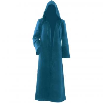 Túnica con capucha de Amayar, disfraz para hombre, capa de caballero -  Gris -  XXL