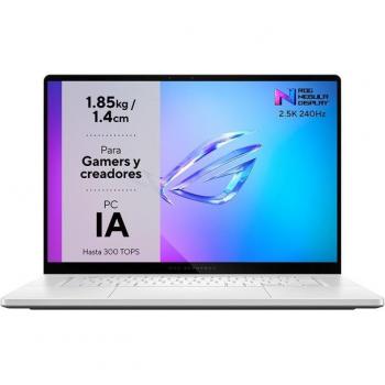 Laptop Gaming Asus ROG Zephyrus G16 16 - AMD Ryzen AI 9 HX - 32 GB RAM - 1 TB SSD - Nvidia GeForce RTX 4060