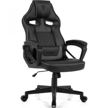 Silla Gaming Sense7 Knight Negra/Gris con Similicuir