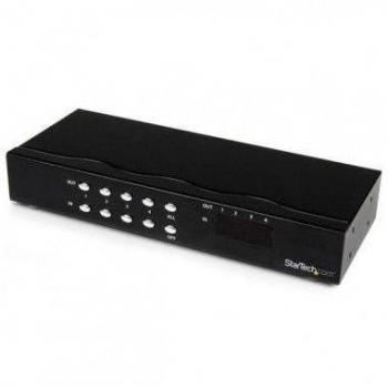 StarTech.com 4x4 VGA Matrix Video Switch Splitter with Audio (ST424MX)