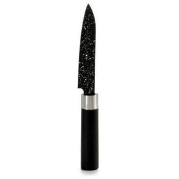 Cuchillo Pelador KINVARA Mármol Negro Acero Inoxidable Plástico 12 Unidades 2,5 x 20,5 x 1,7 cm