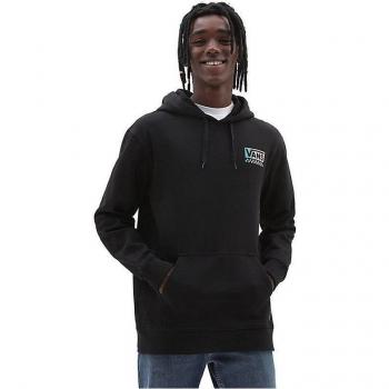 Sudadera con Capucha Hombre Vans Global Stack Negro