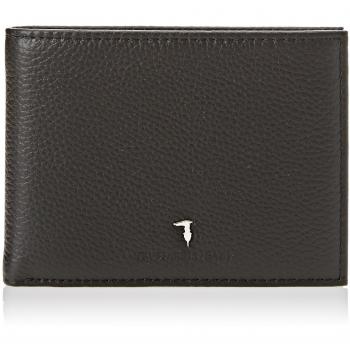 Trussardi Jeans - 71w00004-1y090085, Carteras Hombre, Nero, 13x10x2 cm