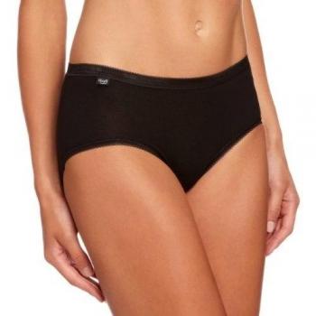 Sloggi Womens Basic+ Midi Briefs Cotton with Lycra Freefit X-Move