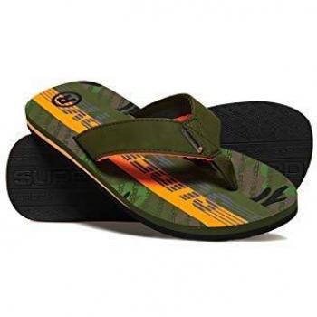 Superdry Trophy 2.0 - Chanclas para hombre, color caqui, color Multicolor, talla Small