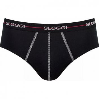 Sloggi Start Midi Men's Briefs (Pack of 2) - Red Dark Combination, XL