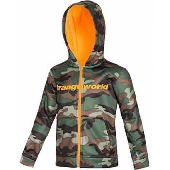 Trangoworld Oby-P Sudadera, Unisex niños, Kaki/Girasol, 10