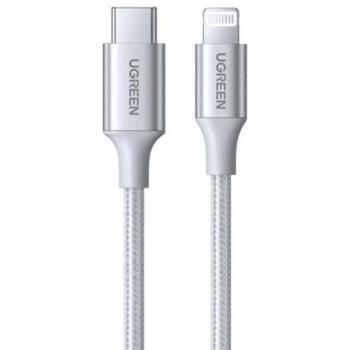 Cable Lightning a USB-C 2.0 UGREEN PD 3A, 1m