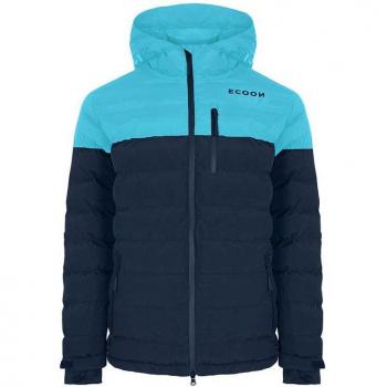 Chaqueta ECOThermo Insulated Ecoon - Aislamiento térmico, diseño ecológico, resistente al agua, ligera y compresible, con capucha ajustable y bolsillos con cremallera