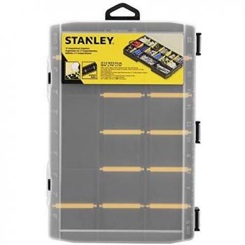 STANLEY STST81680-1 Organizador básico 17 compartimientos, transparente