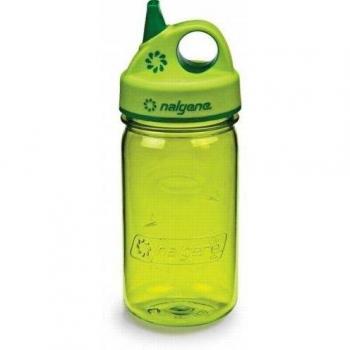 Nalgene Grip'n Gulp - Bidón de acampada y senderismo, color verde