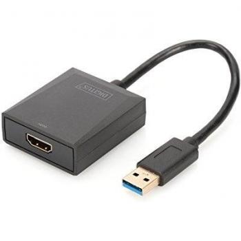 Digitus USB 3.1 Gen 1 Graphics Adaptor, black, DA-70841, 5V