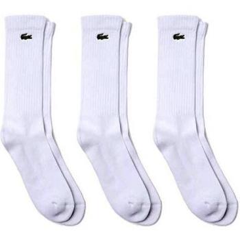 Calcetines de Tenis Lacoste Pack de 3 - Blancos, Talla: 36 - 40