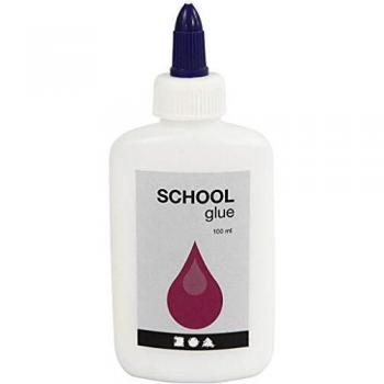 Pegamento escolar Skollim, 100 ml, 1 botella