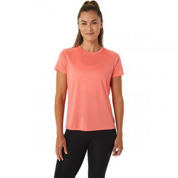 Camiseta de Running Asics Core Mujer Coral