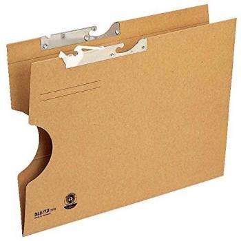 Carpeta Pendular LEITZ Extra Grande A4 con Diseño de Rana en Color Naturbraun